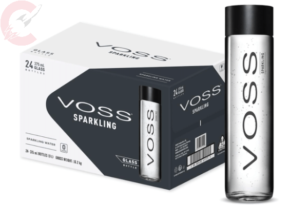 VOSS Artesian Still Water, 500 ml Plastic Bottles (Pack of 24) 500 ml (Pack  of 24) Original NEW 