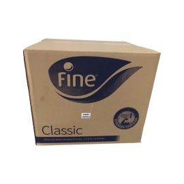 Fine, Sterilized, Facial Tissues, Classic, 200 sheet x2 Ply White Tissues, carton of 40 boxes | CognitionUAE.com
