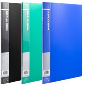Deli Display Book A4 Assorted Colours - 30 Pockets | CognitionUAE.com