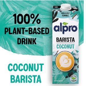 Alpro Barista Coconut Drink, 100% Plant-Based, Lactose & Dairy Free ,1L | CognitionUAE.com