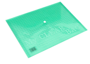 Atlas My Clear Bag Green, FS | CognitionUAE.com