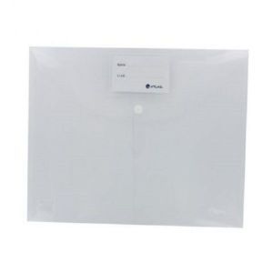 Atlas Document Bag With Card and Button, F10038, FS, Clear | CognitionUAE.com