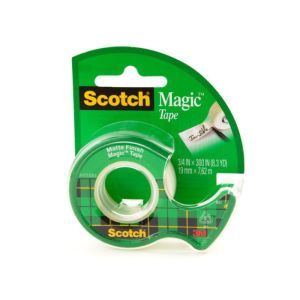 3M Scotch Magic Clear Transparent Tape 3/4" x 300" | CognitionUAE.com