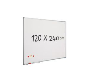 Deluxe Magnetic White Board 120 X 240cm (1.2m x 2.4m) | CognitionUAE.com