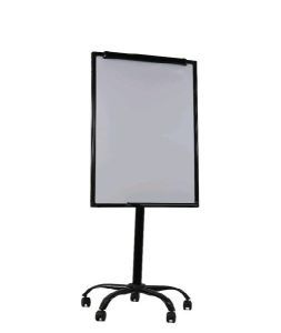 Partner Flip Chart Stand with Wheels 70cm (W) X 100cm (H) | CognitionUAE.com