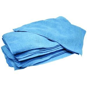 Micro Fiber Cleaning Towel 40*40cm Assorted Colours-Blue | CognitionUAE.com