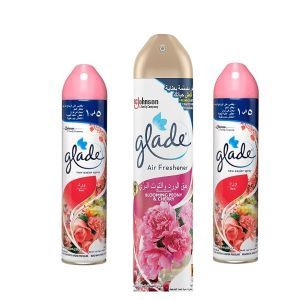 Glade Air Freshener 300ml Rose and Cherry (2 +1) set | CognitionUAE.com