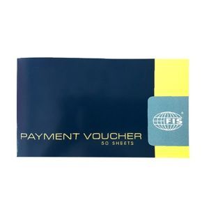FIS Payment Voucher Book 50 sheets 120mm x 210mm  | CognitionUAE.com