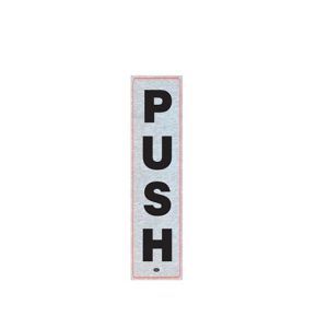 FIS Sticker "PUSH", 17cm x 4cm Vertical | CognitionUAE.com