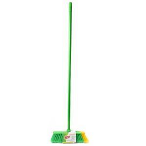 Scotch Brite Indoor Broom with Stick, Green | CognitionUAE.com
