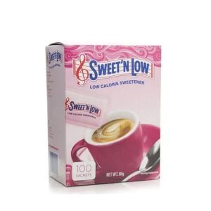 Sweet'N Low Calorie Sweetener - 100 Sachets | CognitionUAE.com