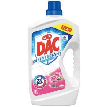Dac Disinfectant 1.5 Liter - Rose | CognitionUAE.com