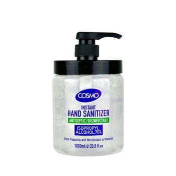 Cosmo Hand Sanitizer Gel 1000ml (1L) | CognitionUAE.com