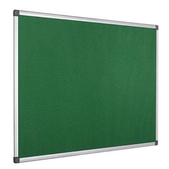 Deluxe One sided Felt Board 90 cm X 120 cm  | CognitionUAE.com