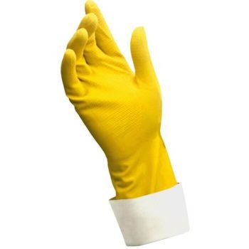 Yellow Hand Gloves Gentle Touch Medium Size  | CognitionUAE.com