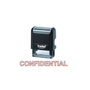 Trodat Printy 4911 Self-Inking "CONFIDENTIAL"  Stamp  | CognitionUAE.com
