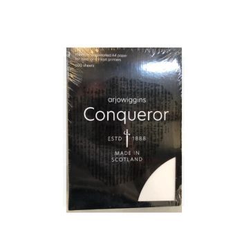 Conqueror Paper A4 100gsm 500 sheets High White-Wove  | CognitionUAE.com