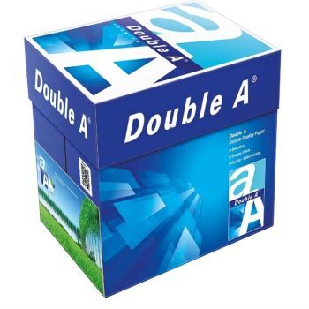 Double A - Printer Copy Paper, Size A4, GSM 80, 500 Pages Ream (Bundle of 5 Reams) | CognitionUAE.com