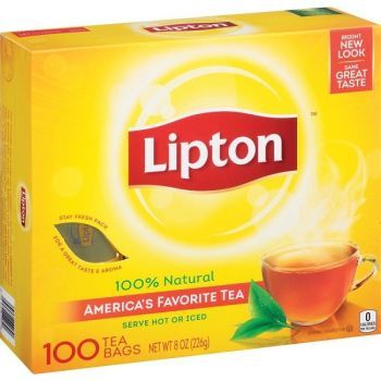 Lipton Black Tea Bag 100 | CognitionUAE.com