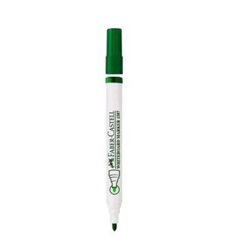 Faber Castell W20 Whiteboard Marker Bullet Tip Green  | CognitionUAE.com