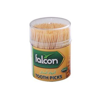 Falcon Bamboo Tooth Picks (1 box of 500 pcs) | CognitionUAE.com