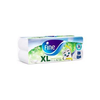 Fine Toilet Tissue Roll 2ply 400 sheets 10 rolls per pack | CognitionUAE.com