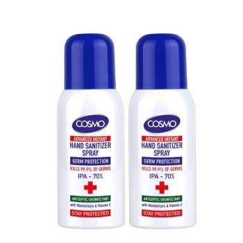 COSMO Advanced Hand Sanitizer Spray, 100 ml Pack Of 2 | CognitionUAE.com