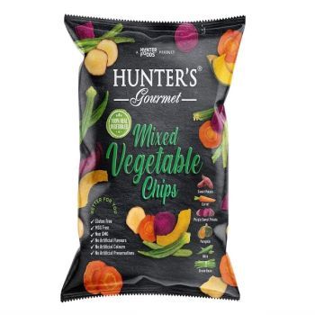 Hunters Gourmet Mixed Vegetable Chips - 75gm | CognitionUAE.com