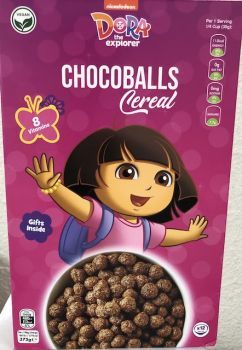 Nickelodeon Dora the Explorer Chocoballs Cereal 375g | CognitionUAE.com