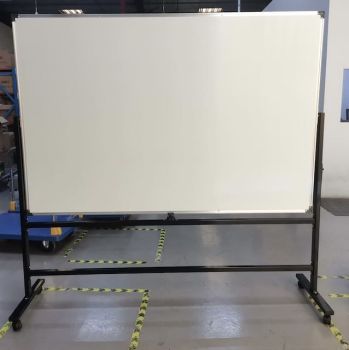 Partner Double Sided White Board 120cm (H) X 180cm(W) with Stand | CognitionUAE.com