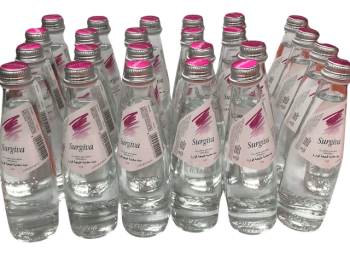 Surgiva Sparkling Water 250 ml x 24 glass bottles | CognitionUAE.com