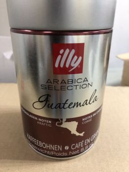 Illy Arabica Selection Whole Coffee Bean Guatemala 250g tin | CognitionUAE.com