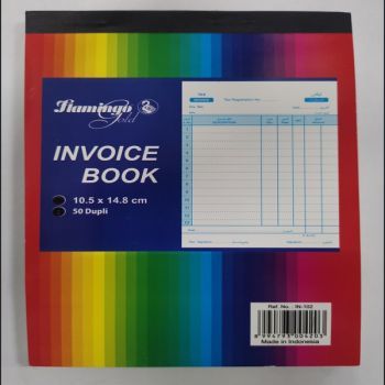 Flamingo NCR Invoice Book 10.5 cm X 14.5cm | CognitionUAE.com