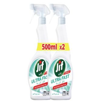 Jif Ultrafast Multi-Purpose Spray 500ml, Pack of 2 | CognitionUAE.com
