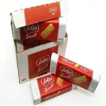 Lotus Biscoff Original Caramelized Biscuits 250g ( Carton of 10 packs) | CognitionUAE.com