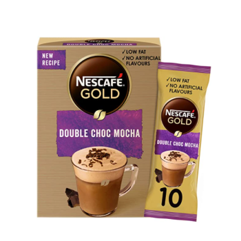 Nescafe Gold Double Choco Mocha -  1 box x 10 sticks  | CognitionUAE.com