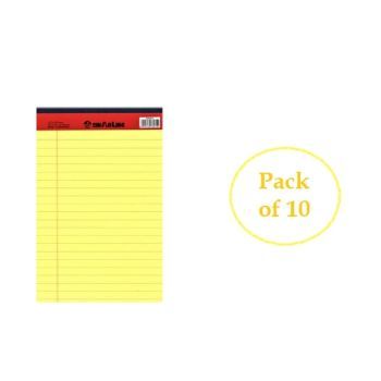 Sinarline Legal Pad A5 Yellow PD02086 (Pack of 10) | CognitionUAE.com