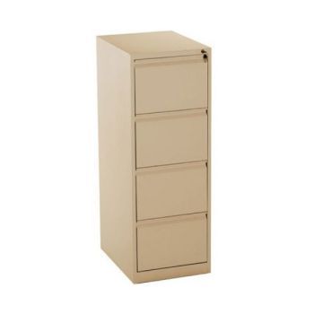 Rexel 4 Drawer Vertical Filing Cabinet 1320mm x 465mm x 645mm-Beige | CognitionUAE.com