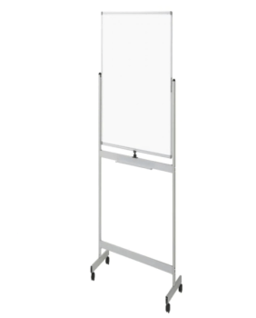 Partner Double-Sided Magnetic Whiteboard with Stand & wheels 60 cm (H) x 90cm (W) | CognitionUAE.com