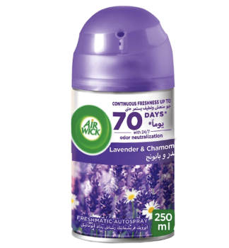 Air Wick Freshmatic Lavender & Chamomile Air Freshener Refill can 250 ml | CognitionUAE.com