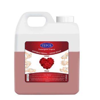 Tepol AntiBacterial Liquid Hand Soap Rose, 5 L | CognitionUAE.com