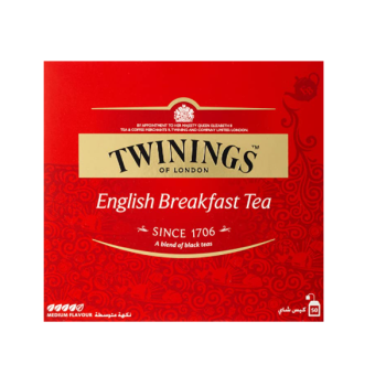 Twinings English Breakfast Tea 50 Tea Bags Box | CognitionUAE.com