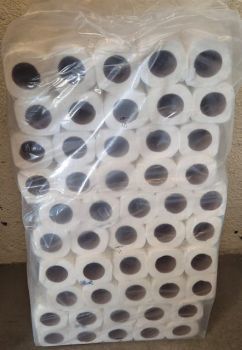 Toilet Tissue Rolls 140 Sheets 2 Ply 10 Roll X 10 Packet (100 rolls) | CognitionUAE.com