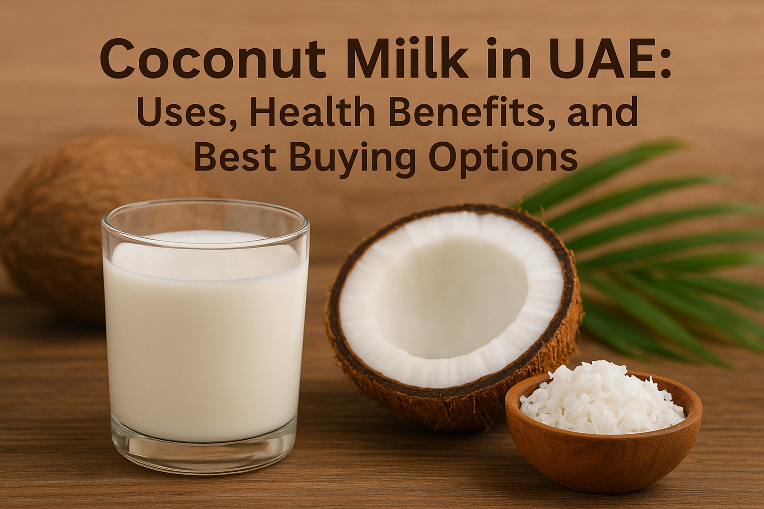 Coconut Milk in UAE: Uses, Health Benefits, and Best Buying Options