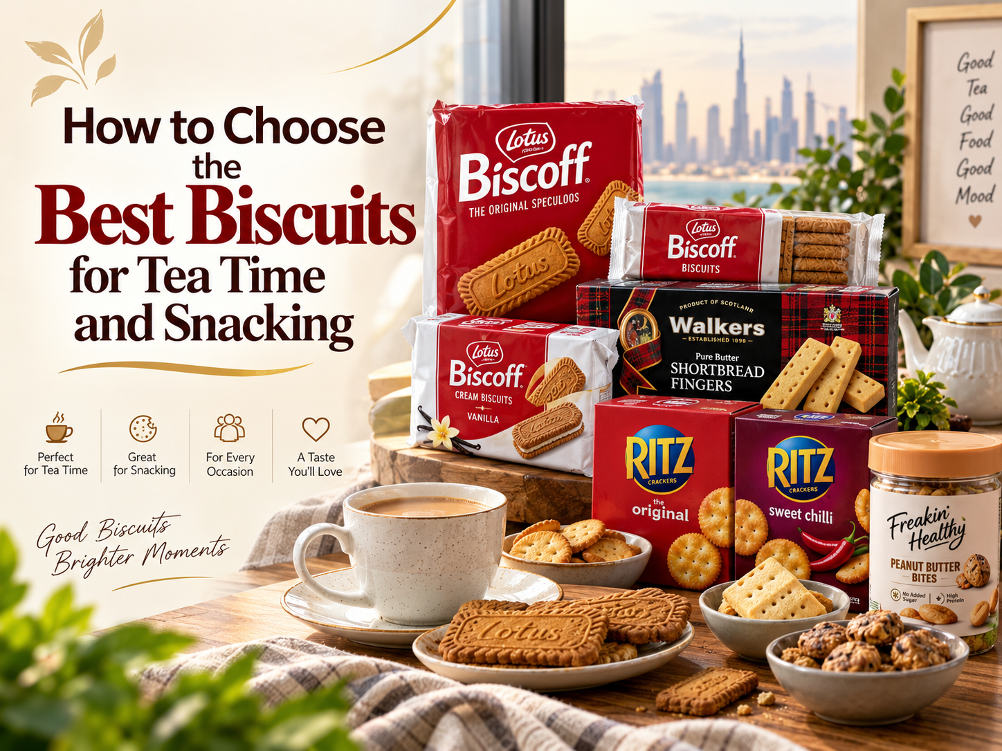 How to Choose the Best Biscuits for Tea Time and Snacking