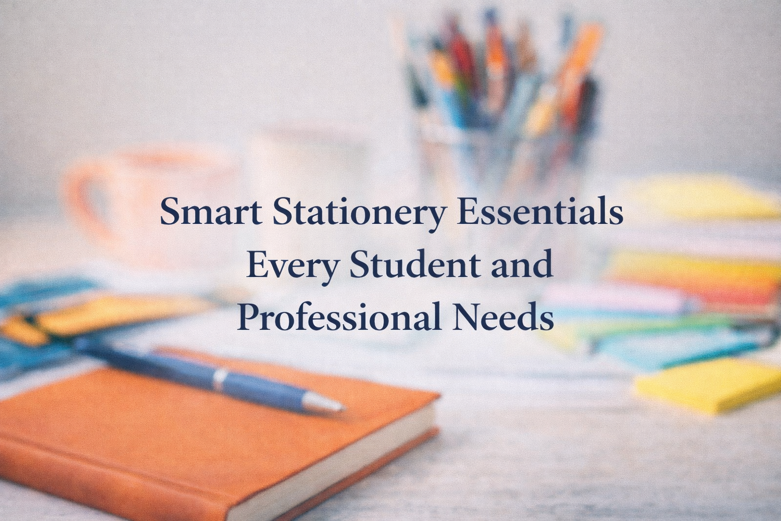 Smart Stationery Essentials Every Student and Professional Needs